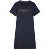 FREDDY - Abito In Jersey Con Maxi Logo Composto Da Borchie Metal,