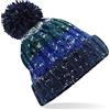 ASVP Shop Berretto a maglia con cavatappi lavorato a maglia, unisex, berretto invernale caldo con pompon