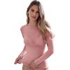 JADEA Maglia Manica Lunga in Cashmere Scollata 4064 Nuovi Colori