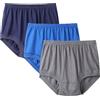 XWSM Slip da Uomo Intimo in Cotone 100% Mutandine Ultra Morbide Mutande Sportive Traspiranti A Vita Alta for Uomini Anziani