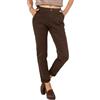 Nina Carter J250 - Pantaloni chino da donna, comodi, vita media, slim fit, elasticizzati, in cotone, eleganti, per tutti i giorni e il tempo libero