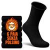 PS PROUTHS 6 Paia Calze Termiche Uomo Donna Senza Polsino Senza Elastico Senza Gomma | Interno in Spugna Cotone o Lana, Morbide e Comode per il Freddo Estremo, Uso Quotidiano, Lavoro, Casa e Adatte ai Diabetici