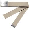 Carhartt Cintura Beige Carhartt Clip Belt Chrome Wall Con Fibbia Metallica Clip Regolabile