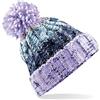 ASVP Shop Berretto a maglia con cavatappi lavorato a maglia, unisex, berretto invernale caldo con pompon
