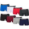 Vincenzo Bellini - Boxer Hipster, Confezione da 12, Taglia S, M, L, XL, XXL, Comodi e Traspiranti, Biancheria Intima da Uomo in Cotone
