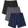DAVID ARCHY Boxer Uomo Set 3 or 5 Pezzi, Mutande Uomo Boxer Confortevolezza, Elasticizzato, Traspirabilità, Resistente