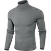 Sykooria Maglione Dolcevita Uomo Invernale Maglioncino a Collo Alto Manica Lunga Maglioni Lupetto Pullover Slim Fit a Costine Maglia Sweater S-XXL