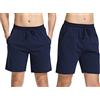 Aseniza Pantaloncini da Uomo Corti,Pantaloncini Uomo in Cotone，Pantaloni Casual da Uomo Estivi con Coulisse e Tasche,Bermuda Pantaloncini，Pantaloni Uomo Sportivi