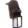 QUAMOD cintura uomo in pelle scamosciata larga 3,5 cm- 4 cm (35mm-40mm) | blu navy, marrone, taupe, nero, grigio, cognac | scamosciato con confezione regalo | produzione ecologica e leale