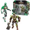 GORMITI THE NEW ERA - Set Scion Glen E Gormita Rockard Del Clan Della Terra, Action Figure 15 Cm Colore Verde, Eroi Articolati E Dettagliati, Per Bambini A Partire Dai 3 Anni