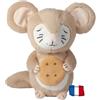 FABA Peluche - Au Dodo, Mon Oscar! - Fiabe e Storie Sonore, Età 10 Mesi+, Da Ascoltare Con FABA+, Gioco Educativo, Versione Francese