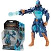 GORMITI THE NEW ERA - Gormita Del Clan Dell'Acqua Aqu Carter Con Funzione Attacco, Action Figure 15 Cm Articolato, Eroe Con Armatura Blu Azzurra, Per Bambini A Partire Dai 3 Anni