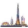 Party town Puzzle 3d - Dubai LED Cityline | Puzzle 3d Bambini E Adulti | Modellini Da Costruire | Modellismo Da Costruire Adulti | Regalo Bambino 8 Anni | 182 Pezzi