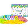 Pairez Toys Blocchi di Costruzione 1000 Pezzi in Colori Pastello, Mattoncini Classici per Bambini e Bambine, Set di Mattoncini Base per Bambini 4+