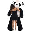 bananair - Peluche gigante panda 200 cm, ultra morbido, perfetto per compleanno, Natale, giocattolo…