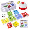 FULHANY Face Changing Magic Cube - Puzzle Cubi - Mix Face Gioco Con -Completo Di Campanelli, Ottimo Per Le Competizioni Giovanili E Per I Momenti Di Aggregazione Familiare, Puzzle Di Abilità