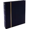 SAFE 116 Album Francobolli in Similpelle Blu - Raccoglitore 4 Anelli (80-80-80 mm) - 270×315×68 mm - Copertina Rigida con Dorature - per Collezione Filatelica