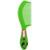 MARVEL - Pettine Hulk - Districa dolcemente tutti i tipi di capelli - Accessorio ufficiale Marvel - Manico ergonomico - Idea regalo pratica per bambini, adulti e fan dei supereroi