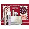 Maybelline New York Collezione Natale, Il Dolce Far Makeup | Cofanetto Regalo Natale, Con Mascara Lash Sensational Body, Gel Sopracciglia Superlock, Mini Matita Tattoo Liner Gel Pencil
