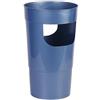 HELGUEFER - Portaombrelli in plastica blu | Portaombrelli rotondo, resistente, elegante e neutro | per ingresso, casa, ufficio o lavoro | Misure 280 mm diametro x 4600 mm altezza