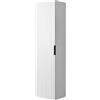 RODAN FABRYKA MEBLI Rodan, colonna bagno sospesa, 136 cm, bianco, opaca | Colonna bagno sospesa da 136 cm in bianco, finitura opaca; per contenimento verticale.