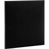 murando - Testiera Letto Singolo Imbottita, Quadrato, Velluto, 50x50 cm | 1 Pezzo, Pannelli Decorativi per Pareti, Pannello Imbottito per Camera da Letto e Soggiorno, Schiuma Anallergica, Nero