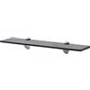 Lumanois Mensole Galleggianti 2 pz in Vetro 50x10 cm 8 mm, Mobili,Scaffalature,Scaffali e mensole per pareti, 2.6kg-3051504