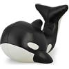 züny zueny Wal Mumu del Libro e porta Stopper grande in Bianco e Nero (Whale Mumu)