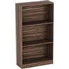 Vida Designs Cambridge 3 Ripiano Medium Libreria, Moderno Space-Saving Mobile contenitore for Soggiorno, Camera da letto or Ufficio, Autoportante Design, H108xW60xD24cm (Noce)