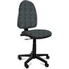 GALIZIA prjme GALIZIA PRIME SEDIA DA UFFICIO PER SCRIVANIA ERGONOMICA, ELEVAZIONE A GAS, CONTATTO PERMANENTE, GIA' MONTATI, BASE CON RUOTE, PRODOTTO IN ITALIA, CERTIFICATA (GRIGIO JEANS)