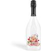 Doni Bomboniere 1pz Bottiglia Spumante 750ml Festa dei Nonni Auguri Nonna Idea Regalo Elegante Originale per Celebrare Un Giorno Speciale Brindisi in Famiglia Ricorrenza Affettuosa (MOD. 35-A)