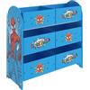 Disney Spiderman Scaffale Portagiochi con 6 Contenitori | Contenitori in Tessuto, Organizer Marvel, Per Cameretta Bambini