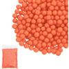 PATIKIL Perline di Polistirolo, 7-9mm Palline di Schiuma, Mini Palline Piccole per Fai da Te Materiali per Artigianato Matrimonio Festa Arte Fare in Casa, Arancione