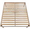 Michelangelo HomeRelax Rete Matrimoniale 160x190 Legno Massello Faggio | Ortopedica, Altezza Personalizzabile, 5 Piedi Smontabili, Anticigolio - Montaggio Rapido Made in Italy
