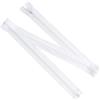 Aerzetix - Set di 8 Cerniere Lampo a Spirale separabili da 90 cm N°5 con cursore | Metallo Nylon Poliestere | Cucitura e Riparazione creazioni Tessili | Colore Bianco