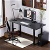 pro.tec Scrivania Regolabile in Altezza tra 72-117 cm con Sollevamento Elettronico Standing Desk Postazione di Lavoro con Piano Rettangolare 180 x 80 cm Nero