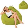 BUERPINKING Pouf Poltrona per Bambini e Adulti, Poltrona Pouf Senza Riempimento,100x120 | Poltrona Sacco con Cerniera, Poltrona a Sacco per Camera da Letto, Ufficio, Soggiorno, Terrazza