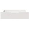 Genérico Cassettoni da Letto 2 pz Bianchi 65x55x17 cm in Legno di Pino,Bianco,7.3kg,850936