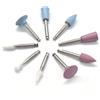 MIBICIRI RA 0309 Kit per lucidatura composita dentale in resina fotopolimerizzata, a bassa velocità, testina di lucidatura per riparazione dei denti in ceramica
