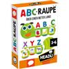 Headu ABC - Puzzle Montessori a partire dai 3 anni in su, con bruco | Gioco di assegnazione sensoriale a partire dai 2 ai 4 anni: toccare e riconoscere i modelli di animali