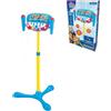 Lexibook, Paw Patrol, Supporto Karaoke luci Bluetooth, Blu, S160PALXB | Karaoke Paw Patrol con 2 microfoni, Bluetooth, luci e supporto regolabile per telefono.