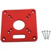 SageFurned Flip Board per fresatrice 120 x 120 mm, lavorazione del legno | Foro di centraggio, allineamento preciso, facile montaggio, resistente alla polvere, durevole