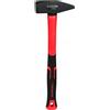 Schmith Schlosserhammer 1500g mit Fiberglasstiel - Stoßdämpfend, ergonomiisch, robust und langlebig, ideal für Bau- und Renovierungsarbeiten mit gehärtetem, geschmiedetem Stahlkopf.
