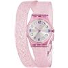 Swatch Orologio da Donna Digitale al Quarzo con Cinturino in Caucciù - LP132