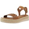 Geox D Eolie A, Sandali con Zeppa Bambine e Ragazze