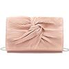Miss Lulu Pochette e Donna Clutch，Borsa Elegante Tracolla Piccola, Catena Metallica, per Appuntamenti, Balli, Feste, Viaggi
