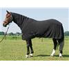 Amesbichler Reitsport Harry`s Horse - Coperta in pile Deluxe con collo, 135 cm, colore: Nero