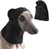 BDKMMS Fascia Calmante per Cani, Protezione Orecchie Antirumore, Morbida | Design con Aperture per Orecchie, Tessuto Elastico Traspirante, Copertura Estesa per il Collo, Lavabile in Lavatrice