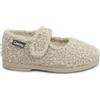Cienta 500034 23/34 Beige Scarpe Bambina Ballerina Teddy Strappo