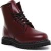 Grinders Cedric CS Derby - Stivali da uomo a 8 fori, colore: ciliegia